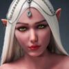 17_1e29b143-af55-4378-b136-30c7c286f624.jpg H1021 TPE Oral Sex Doll Head-Elf Warrior【Irontech Doll Head】