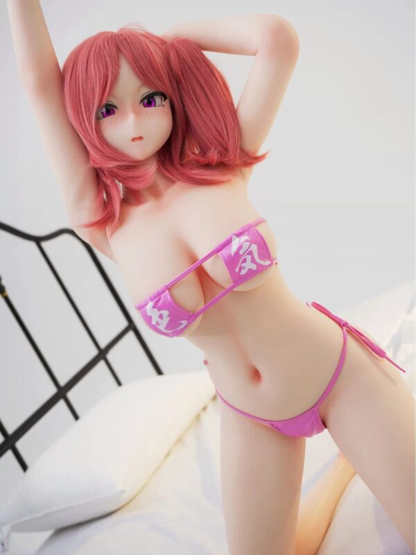 F4512-150cm(4ft9)-25kg Akane F Cup Silicone HHS Animes Mini Hentai Sex Doll | IROKEBIJIN Doll - Image 3