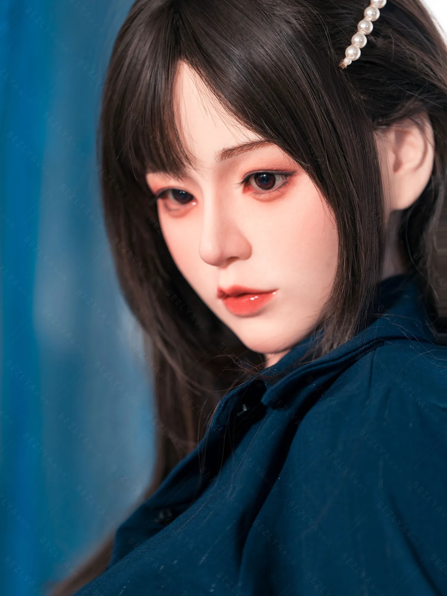 F4772-162cm(5.4ft)-39.5kg 2.2u B Cup Asian Real Silicone Chinese Sex Doll|Bezlya Doll - Image 6