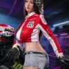 F5713- 170cm(5ft7)-43kg G Cup Silicone ROS Motorcycle Girl Asian Huge breast Sex Doll丨Doll senior