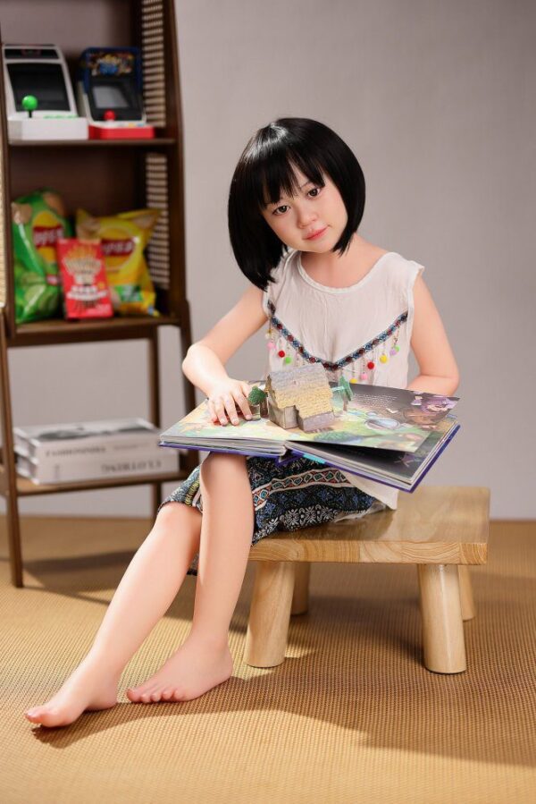 GB04# 124cm Super Real Silicone Cute Sex Doll - Image 3