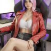 F4913-159cm(5f2)-52kg O Cup Realistic Silicone Head BBW Booty Sex Doll  | Aibei Doll