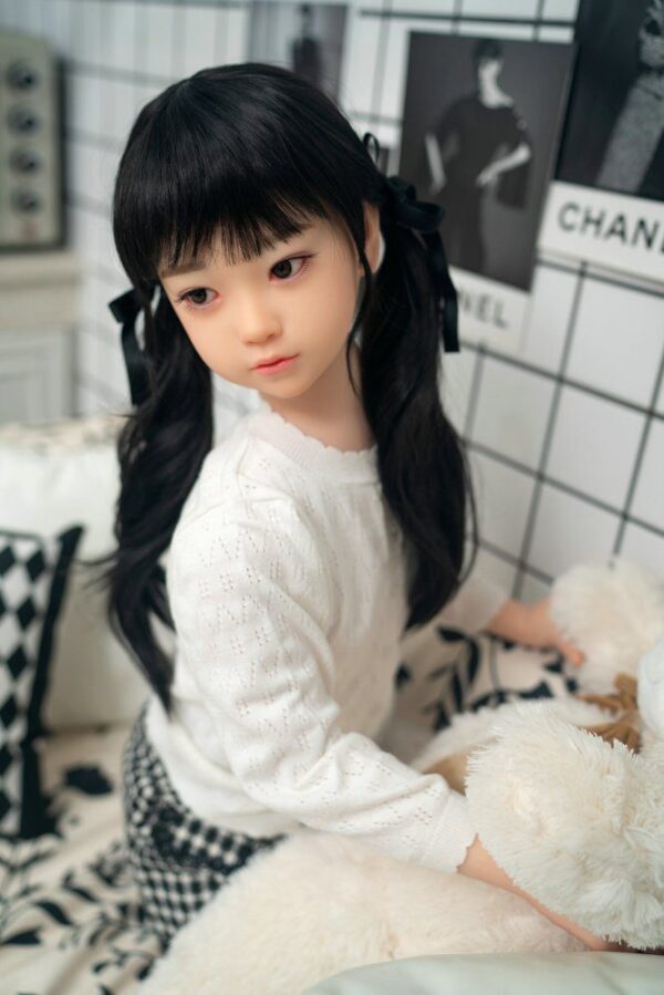 GB05# 121cm Super Real Silicone Cute Sex Doll - Image 8