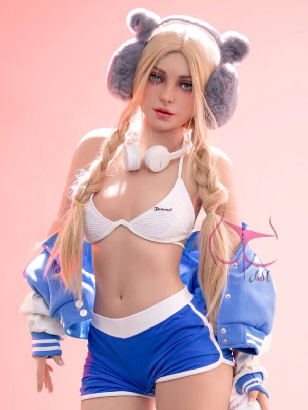 F1049-159cm(5.2ft) A Cup Eudora TPE Sex Doll Flat Chest【IN STOCK USA & EUROPE】｜Fun West Doll