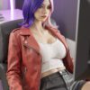 F4913-159cm(5f2)-52kg O Cup Realistic Silicone Head BBW Booty Sex Doll  | Aibei Doll