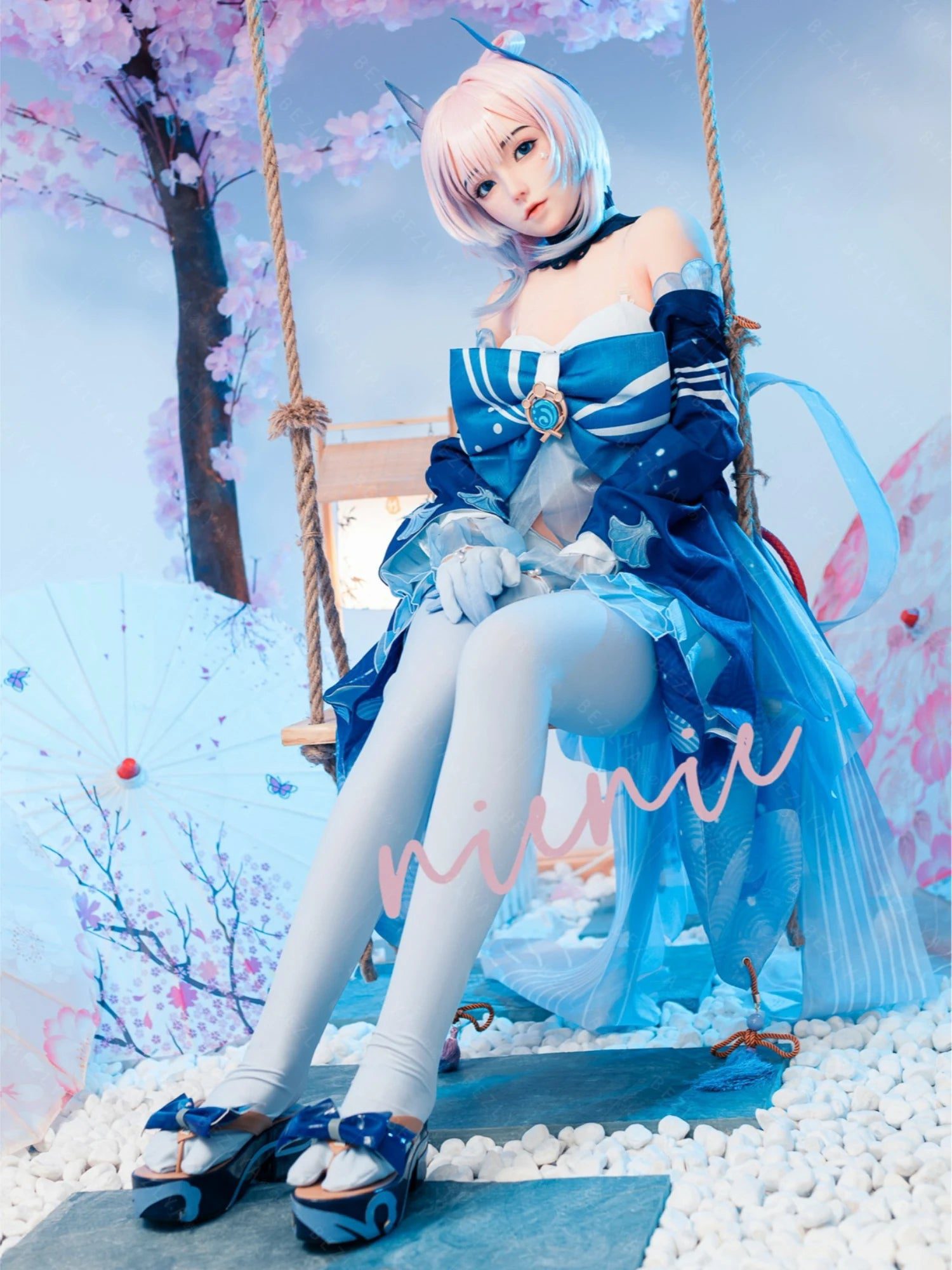 F7126-155Rcm(5.1ft)-37kg 2.0 A Cup Robot Silicone Head Adult Asian Chinese Sex Doll|Bezlya Doll - Image 3