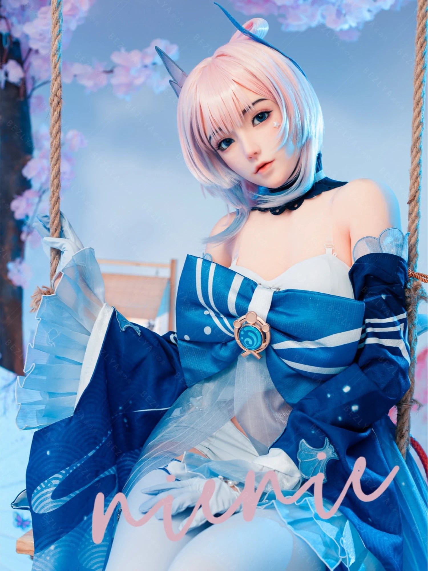 F7126-155Rcm(5.1ft)-37kg 2.0 A Cup Robot Silicone Head Adult Asian Chinese Sex Doll|Bezlya Doll - Image 4