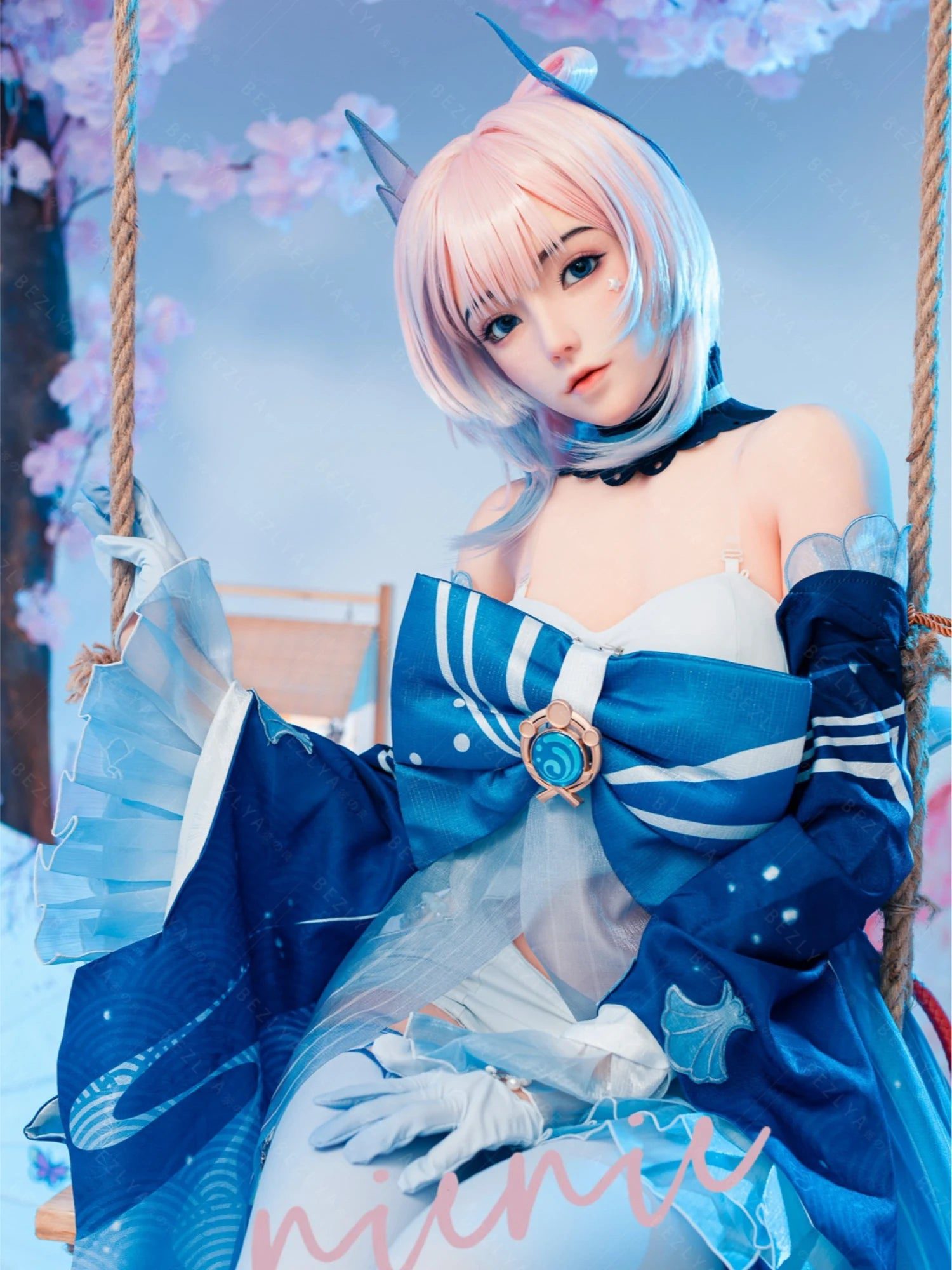 F7126-155Rcm(5.1ft)-37kg 2.0 A Cup Robot Silicone Head Adult Asian Chinese Sex Doll|Bezlya Doll - Image 8