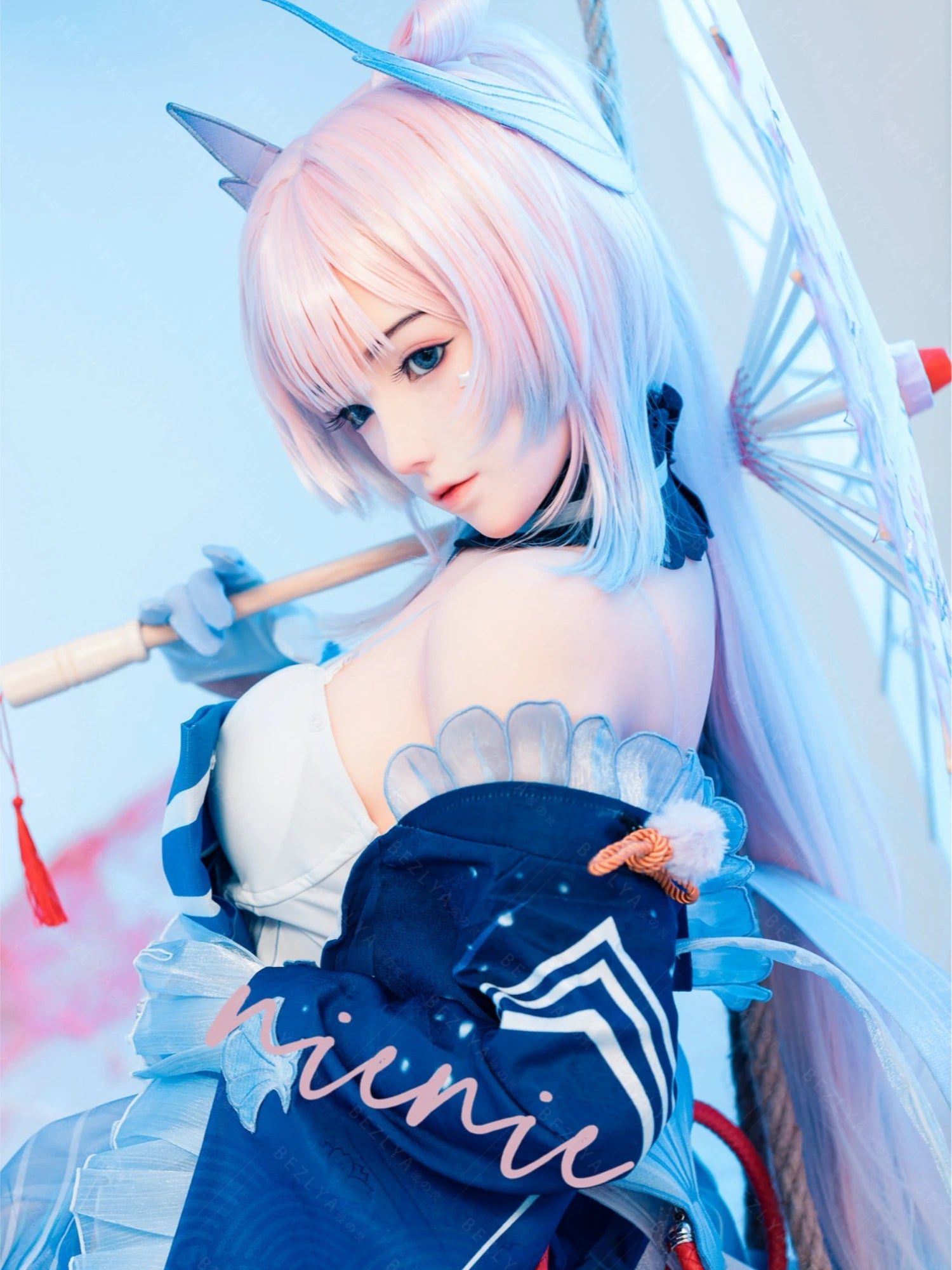 F7126-155Rcm(5.1ft)-37kg 2.0 A Cup Robot Silicone Head Adult Asian Chinese Sex Doll|Bezlya Doll - Image 10