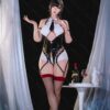 F7158_2.jpg F7158-162cm(5.4ft)-39.5kg 2.2u B Cup Asian Real ROS Silicone flat chest Chinese Sex Doll|Bezlya Doll