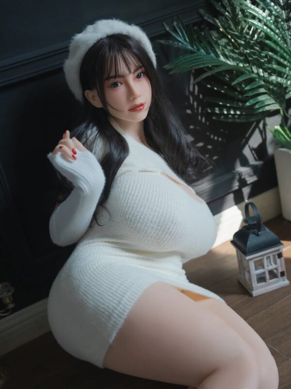 F4811-161cm/5ft3(46kg) Betsy M Cup Sexy Silicone Ros BBW Chubby Chinese Sex Doll | HR Doll - Image 8