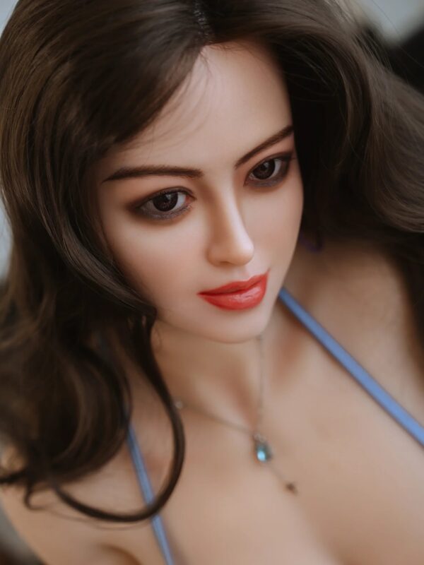 F4817-161cm/5ft3(46kg) M Cup Sexy Silicone Ros BBW Chubby Huge Boob Sex Doll | HR Doll - Image 6