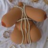 L-MTorsoJewelry_Tan_1_WH_1000x1000px.jpg T594(17.61lb) Suntan-BBW Pear-Shaped Saggy Breasts Sex Doll Torso|Big Tits