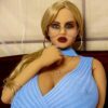 T598 (77lb)Life-size Round BBW Thigh Torso with TPE Head and Hands｜Plump Hot Busty Sex Dolls for Man｜Gel breasts