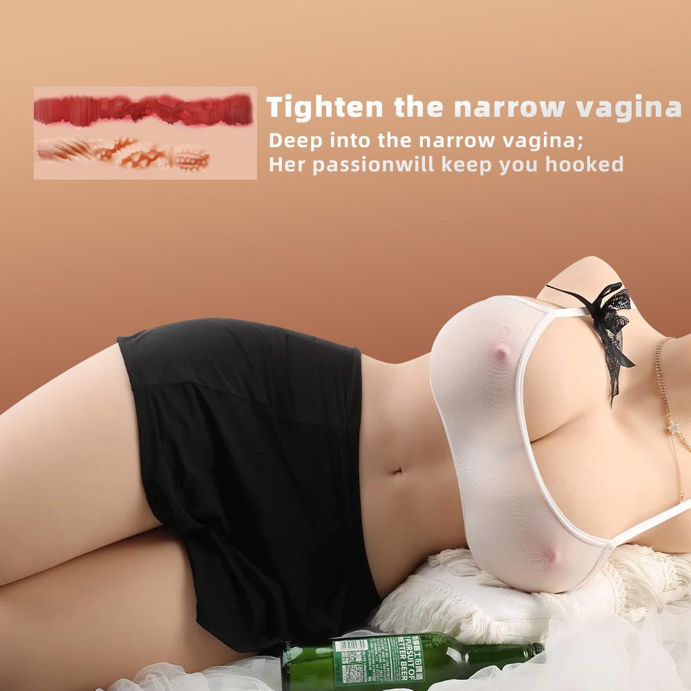 T507 (70.54lb) LifeSize Sex Doll Torso |Luxury Sexiest Stripper Plump Hot Sex Toy for Man Fat Sex Chubby - Image 8