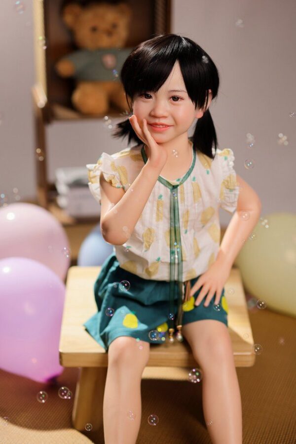 GB27# 106cm Super Real Silicone Cute Sex Doll - Image 7