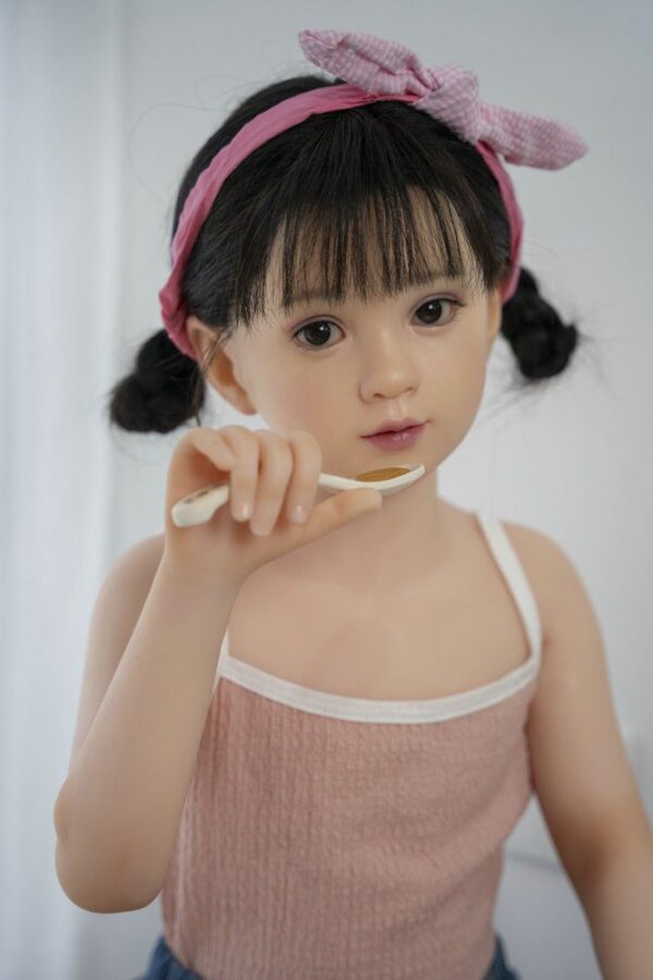 GB17# 110cm Super Real Silicone Cute Sex Doll - Image 5